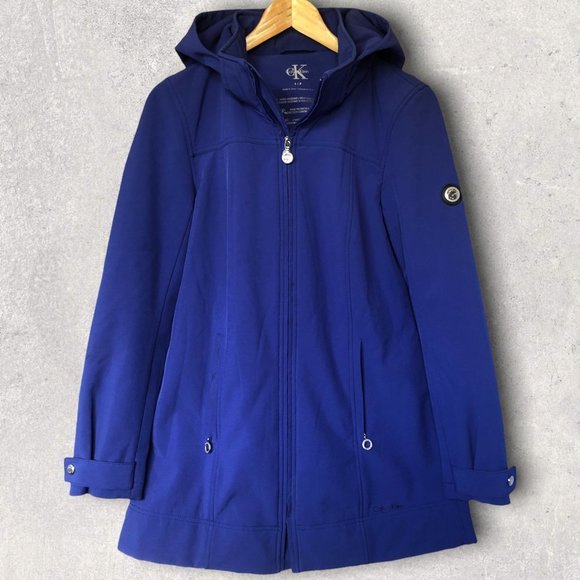 Calvin Klein Jackets & Blazers - Calvin Klein Blue Fall/ Spring Transition Jacket